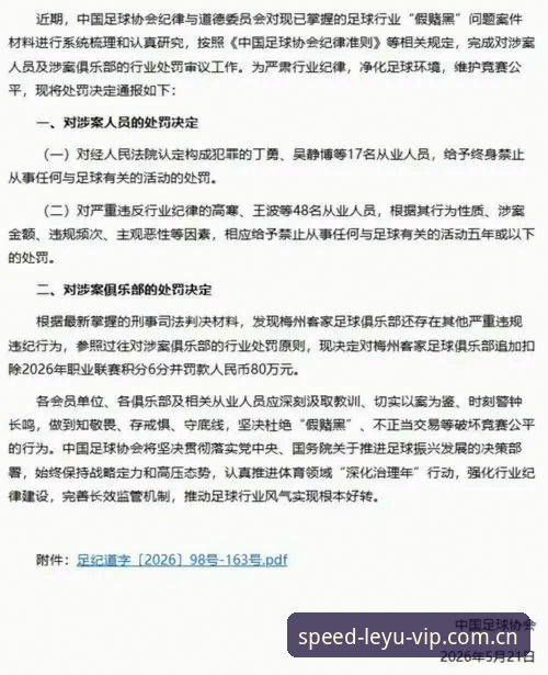 足协第三批禁足名单解析：3大违规类型与17项终身禁令
